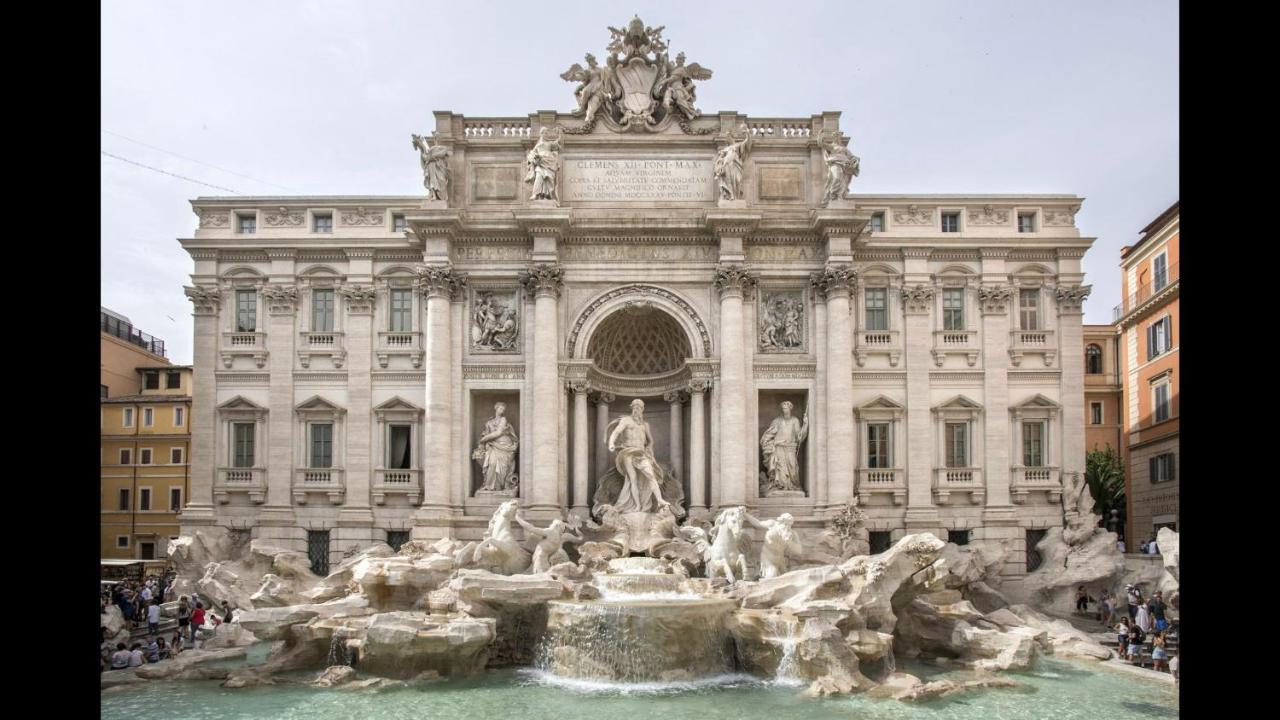 Trevinestrome - Exclusive Trevi Fountain View Apartment Eksteriør billede