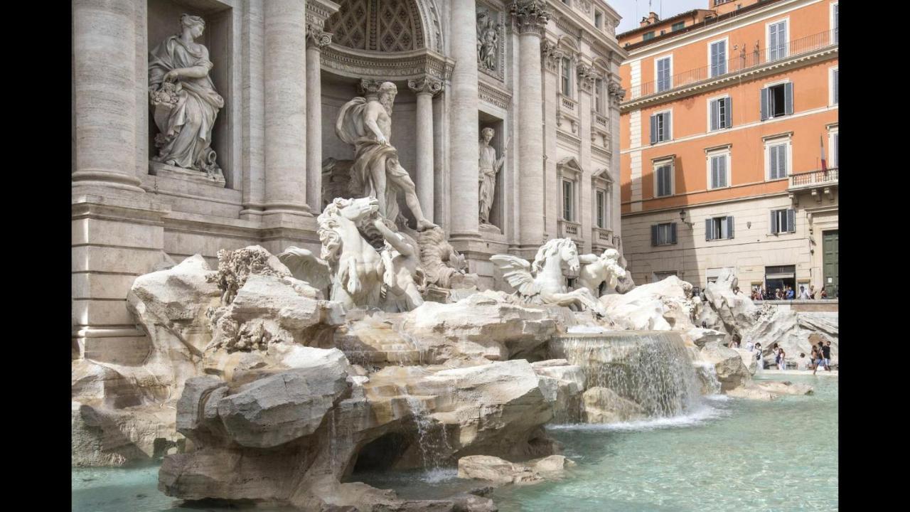 Trevinestrome - Exclusive Trevi Fountain View Apartment Eksteriør billede